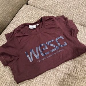 WESC ⚛️ Purple Fitted Tee